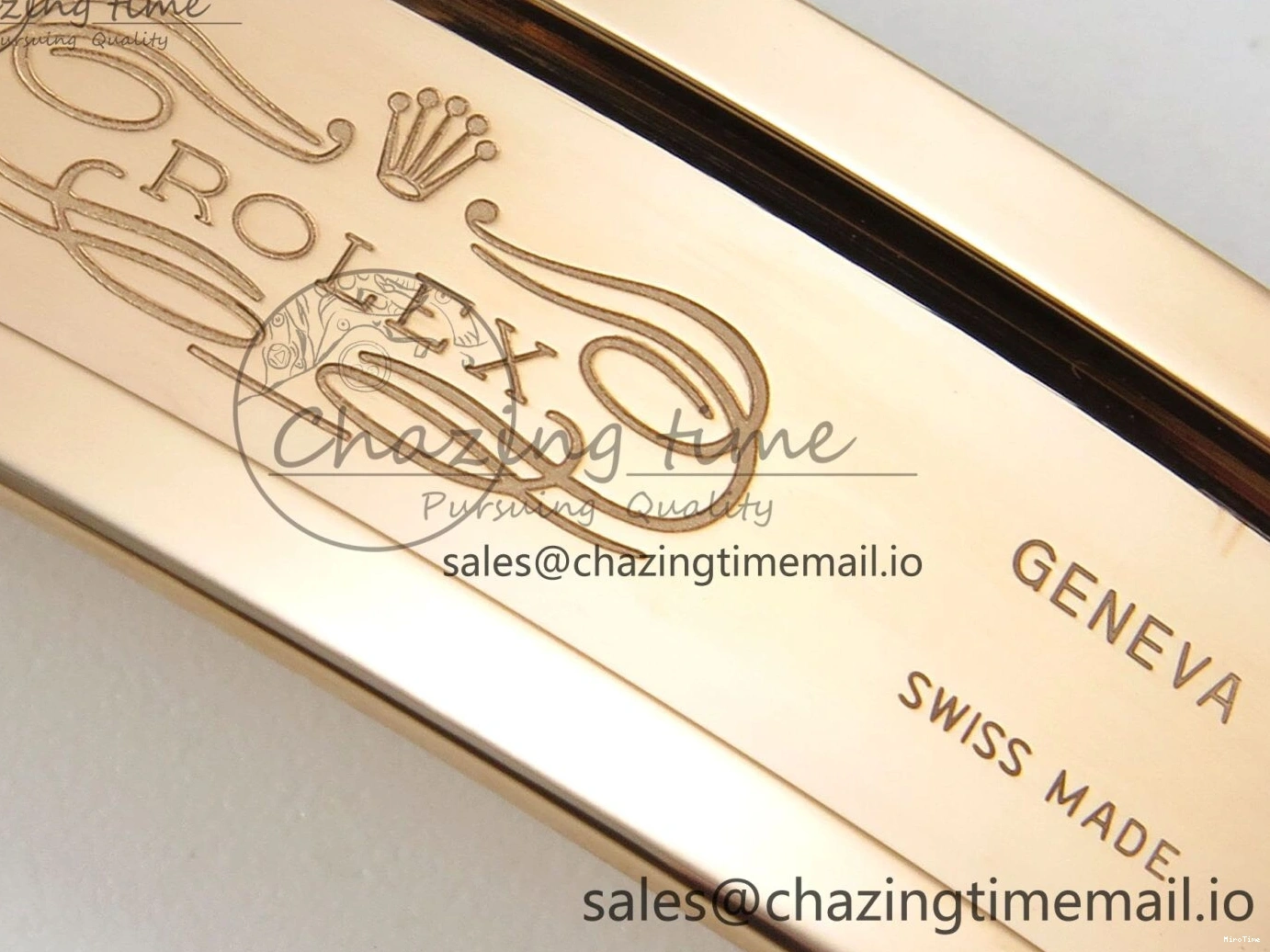 MiroTime 0113 Day Date 40 RG 228235 THBF 1:1 Best Edition RG Marker Dial on President Bracelet VR3255 V3 (Gain Weight) Seasonal 260